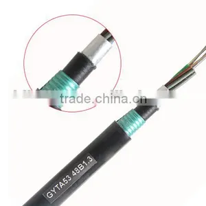 Professional Direct Buried Armored Outdoor Fiber Optical Cable Gyta5 in Stock thumbnail-2