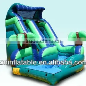 Pirate Inflatable Water Slide With Pool thumbnail-1