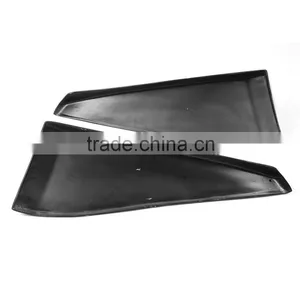 JC Sportline Car Carbon Fiber Auto Rear Splitter Apron Flps for Jaguar XE 2015 2016 thumbnail-2