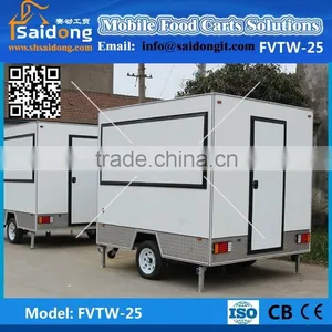 New Style New Shape Food Truck Fast Food Van for Sale Hot Dog Cart thumbnail-5