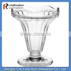 LongRun 2015 Stocked Feature 320g Antique Highball Ice Cream Dessert Glass Cup Factory Supply thumbnail-1