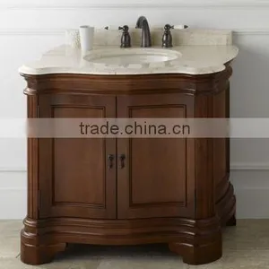 72" Toronto Solid Wood Cabinet With Traditional Design Bathroom Vanity thumbnail-5