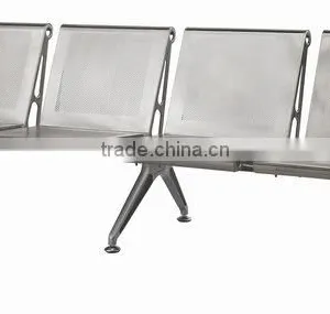 Four Seats Table 304 Stainless Steel Hot Sale Airport Seating thumbnail-3