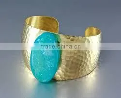 Falak Gems Fashion Stylish Gold Plating Silver Bangles thumbnail-1