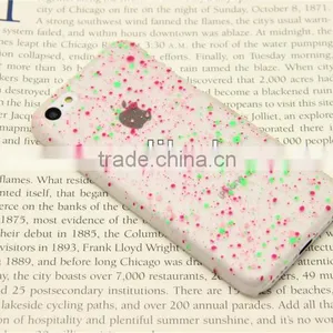 For Apple IPhone 5C New Arrival Ultra Thin Slim LED Flashing Light Up Snow Flower Case thumbnail-1