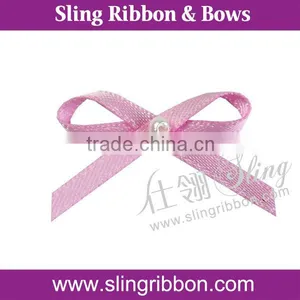 Low MOQ Handmade Ribbon Flower Small Satin Lingerie Bows thumbnail-1