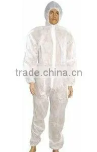 Nonwoven Disposable Safety Plastic Coveralls thumbnail-1