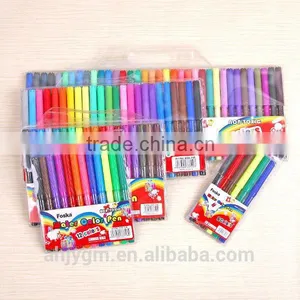 6/12/18/24/30/36 Colors Plastic Water Color Pen/felt Tip Pen thumbnail-1