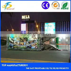 Top 2015 New Products Dinosaur 9D Cinema, Thrilling 5d 7d Cinema Equipment for Amusement Park thumbnail-6