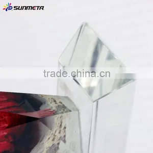 Top Quality Sitting Room Decoration Octagonal Crystal Photo Frame For Sublimation thumbnail-6