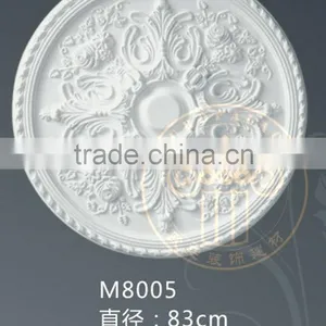 Beautiful Decoration for Ceiling Lamp PU Lamp Medallion/ceiling Decoration for Lamp Round Shape thumbnail-1