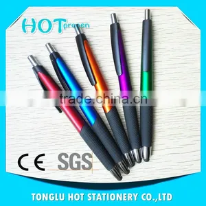 Lacquer Barrel ,black Color Clip Touchscreen Stylus Pen Products Imported From China thumbnail-1