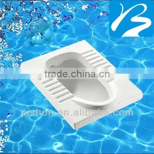Bathroom Chaozhou Type Ceramic Pedestal Squat Toilet thumbnail-1