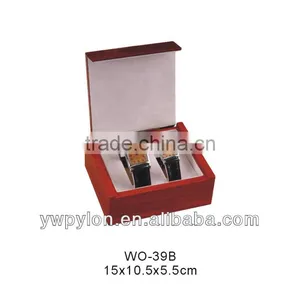 High-grade Wooden Watch Box for Double thumbnail-1
