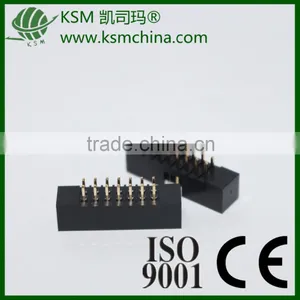 Box Header 2.54mm Straight Black 10~40pin thumbnail-1