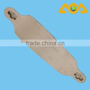 2014 New Wooden, Bamboo Drop Through 39" Longboard Deck Only thumbnail-1