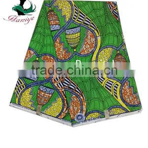 100% Cotton Real Wax Fabric SMRC-10 African Super Wax Print Fabric Wholesale thumbnail-6