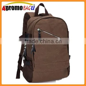 Nice Design Business Canvas Backpack thumbnail-1
