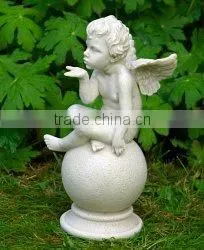Sandstone Angel Statues Garden thumbnail-1