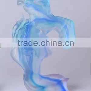 Modern Couple Sculptures Crystal Artwork thumbnail-1