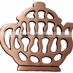 Teapot Shape Cast Iron Trivets thumbnail-1