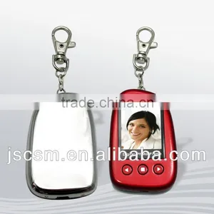 1.5inch Metal Photo Frame Ornaments, Digital Keychain , Christmas Photo Frame thumbnail-1