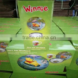 Kids Tableware Children Kitty Dinnerware Set&porcelain Children Kitty Dinner Set Eco Friendly Porcelain Kids Tableware Set thumbnail-4