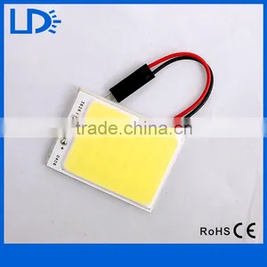 Car Interior Light T10 Top Light White COB 24Chips LED Reading Light thumbnail-4