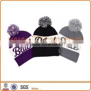 Teenagers Custom Knitted Pom Beanie Hat thumbnail-1