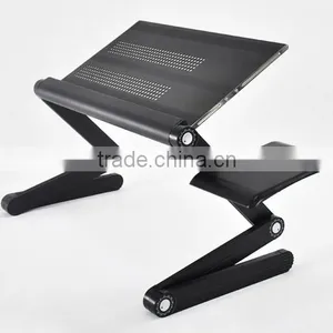 Hot Sale Portable Folding Laptop Table,angle and Height Adjustable Folding Laptop Desk thumbnail-4