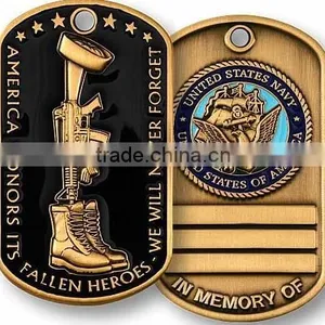 Metal Army Dog Tags/metal Dog Tag/army Dog Tags thumbnail-1