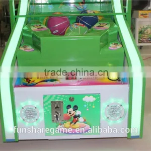 Micky Mouse Coin Operated Basketball Game Machine For Kids thumbnail-4