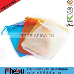 Organic Cotton Muslin Drawstring Bags Wholesale(DRA15-001) thumbnail-1