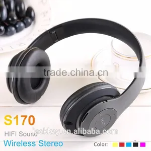 SNHASLAR S170 Hot Sale Black Bluetooth Headphone, Headphones for Wholesales, Headphones Wireless Headset thumbnail-1