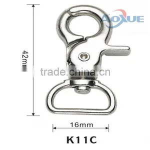 Bag Fittings and Accessories Zinc Alloy Swivel Snap Hook thumbnail-5
