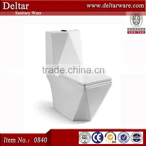 Bathroom Sanitary Ware for Home Decoration, One Piece Africa Toilet , bv Toilet thumbnail-3
