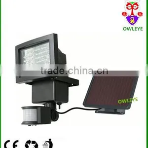 2015 Hot Sale 50pcs Led High Power Solar PIR Sensor Light thumbnail-1
