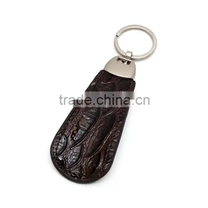 Famous Car Brand Metal and Leather Promotion Keyring thumbnail-2