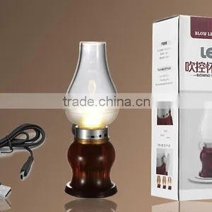 5V USB Hotel Table Lamp Blow Lamp With Dimm thumbnail-6