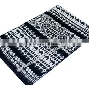 Wholesale China Manufacture Supplier Cashmere Hot New Product for 2015 Fashion Uae Poncho Wool Men Women Knit Scarf thumbnail-2