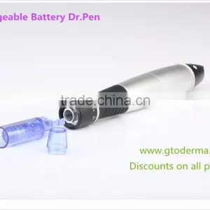 Micro Needle Pen Wrinkle Remove Home Use Skin Derma Pen Rechargeable Battery Dr.Pen thumbnail-1