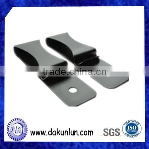 Black Powder Coated Metal Holster Clip thumbnail-2