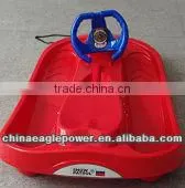 Poular Red Plastic Snow Sled for Kids thumbnail-1
