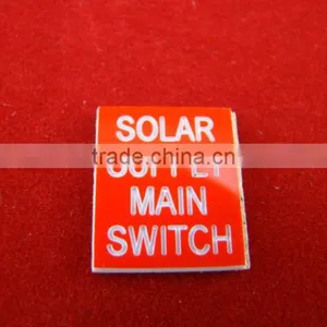 Solar ABS Plastic Warning Tag thumbnail-6