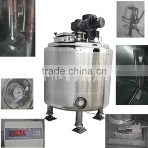 Stainless Steel Cake Mixing Jar Machine With Load Cell for Tank Weighing thumbnail-2