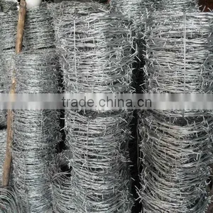 High Quality and Low Price Electro&Hot Dipped Galvanized Barbed Spiral Wire Iowa(Joint Venture Manufacturer) thumbnail-1