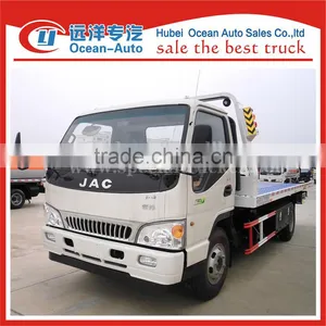 JAC New Heavy Duty Truck 4TON Road Wrecker Tow Trucks for Sale thumbnail-2