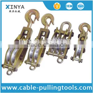 Aluminum Alloy Wire Rope Lifting Pulley thumbnail-1