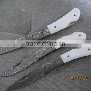 OEM Custom Handmade Damascus Folding Knife UDTEK01344 thumbnail-3