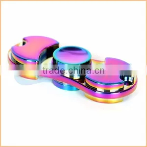 Hot Sell CNC Brass Fingertip Gyro Finger Spinning Top thumbnail-6